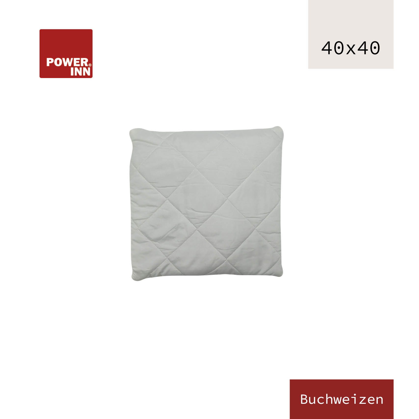 POWER INN Kopfkissen POWER INN Buchweizenkissen günstig online kaufen