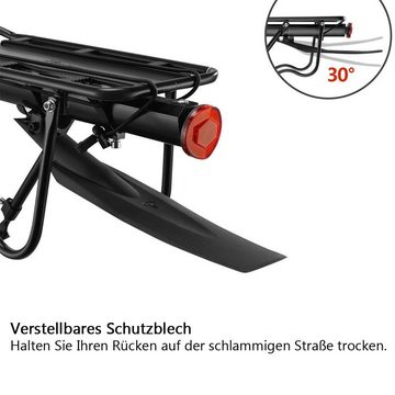 ROCKBROS Fahrrad-Gepäckträger, Mit Schutzblech