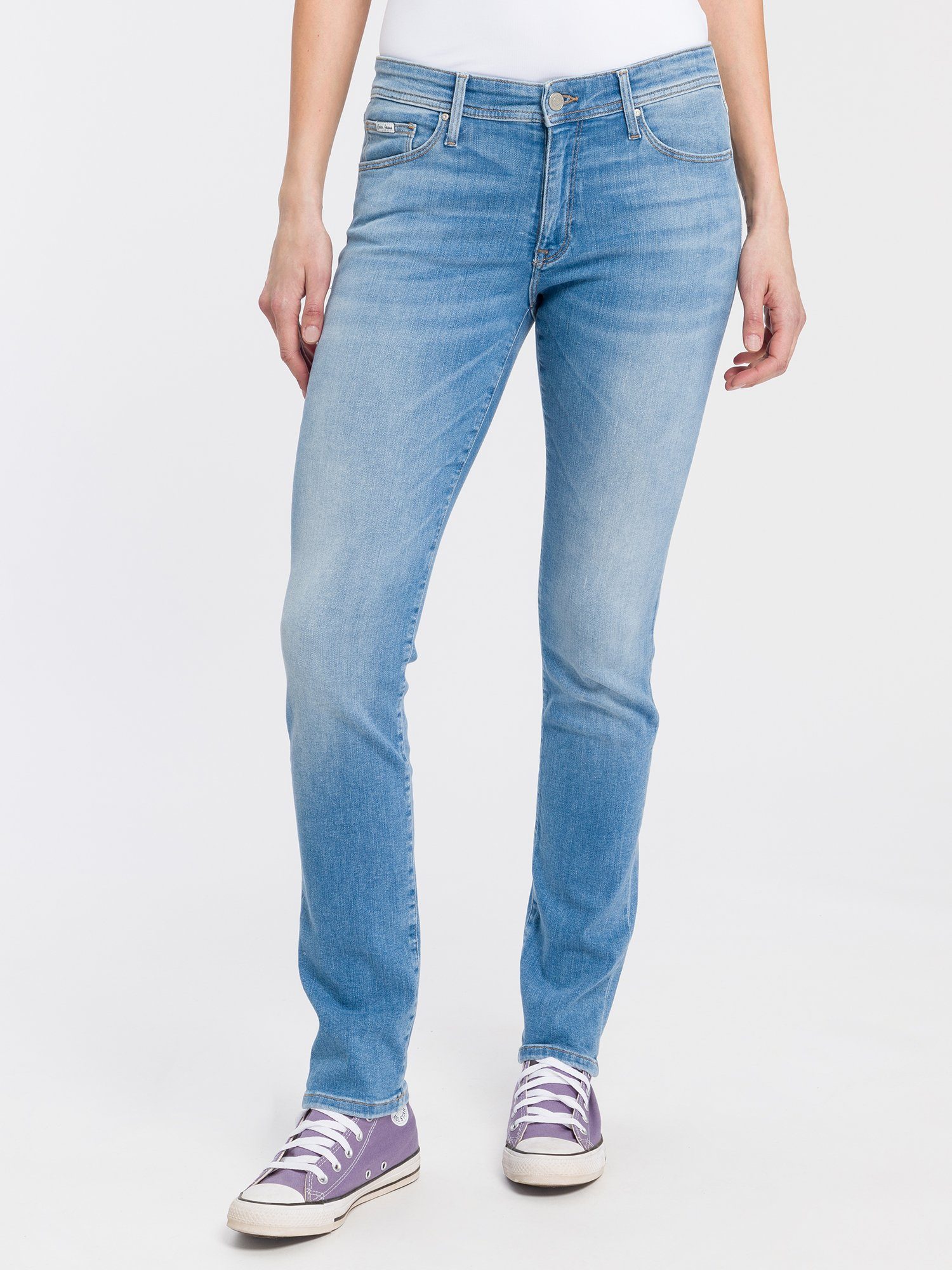 Cross Jeans Anya Slim Fit light blue washed günstig online kaufen