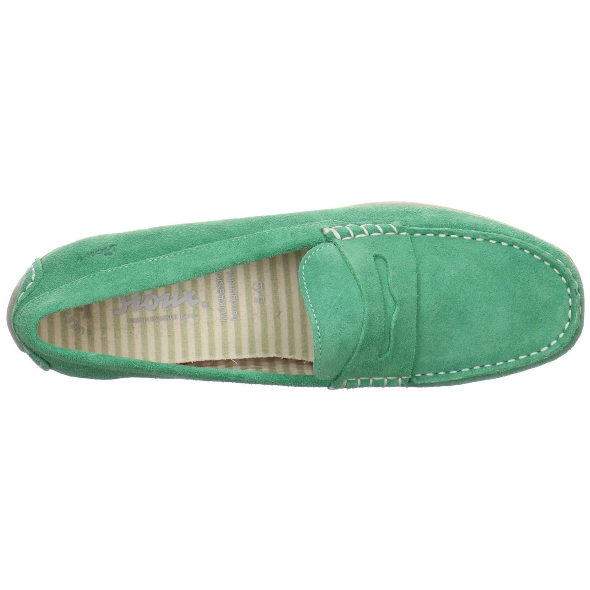 SIOUX Damen Slipper Schuhe Carmona Mokassin Veloursleder paraiso Mokassin