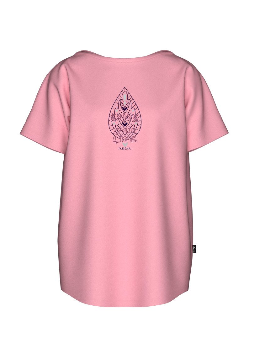 Trigema T-Shirt TRIGEMA Oversized T-Shirt mit Printmotiven (1-tlg) günstig online kaufen