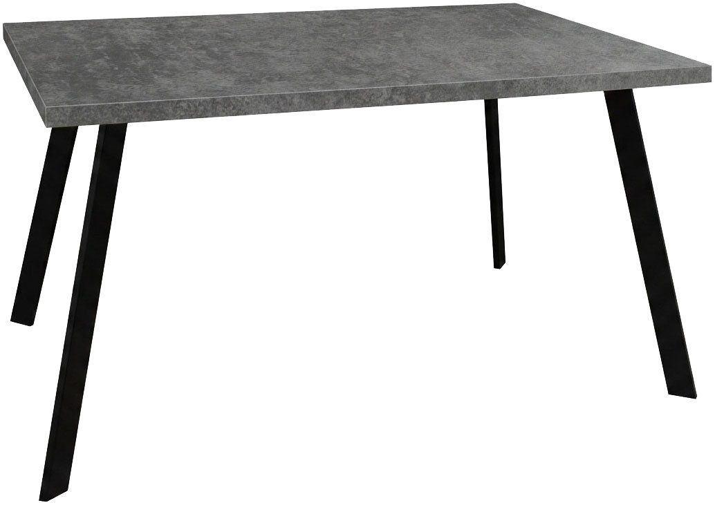 Mäusbacher Bistrotisch Big Bistro Metall, Eckige Platte, BHT 120x75x70 cm