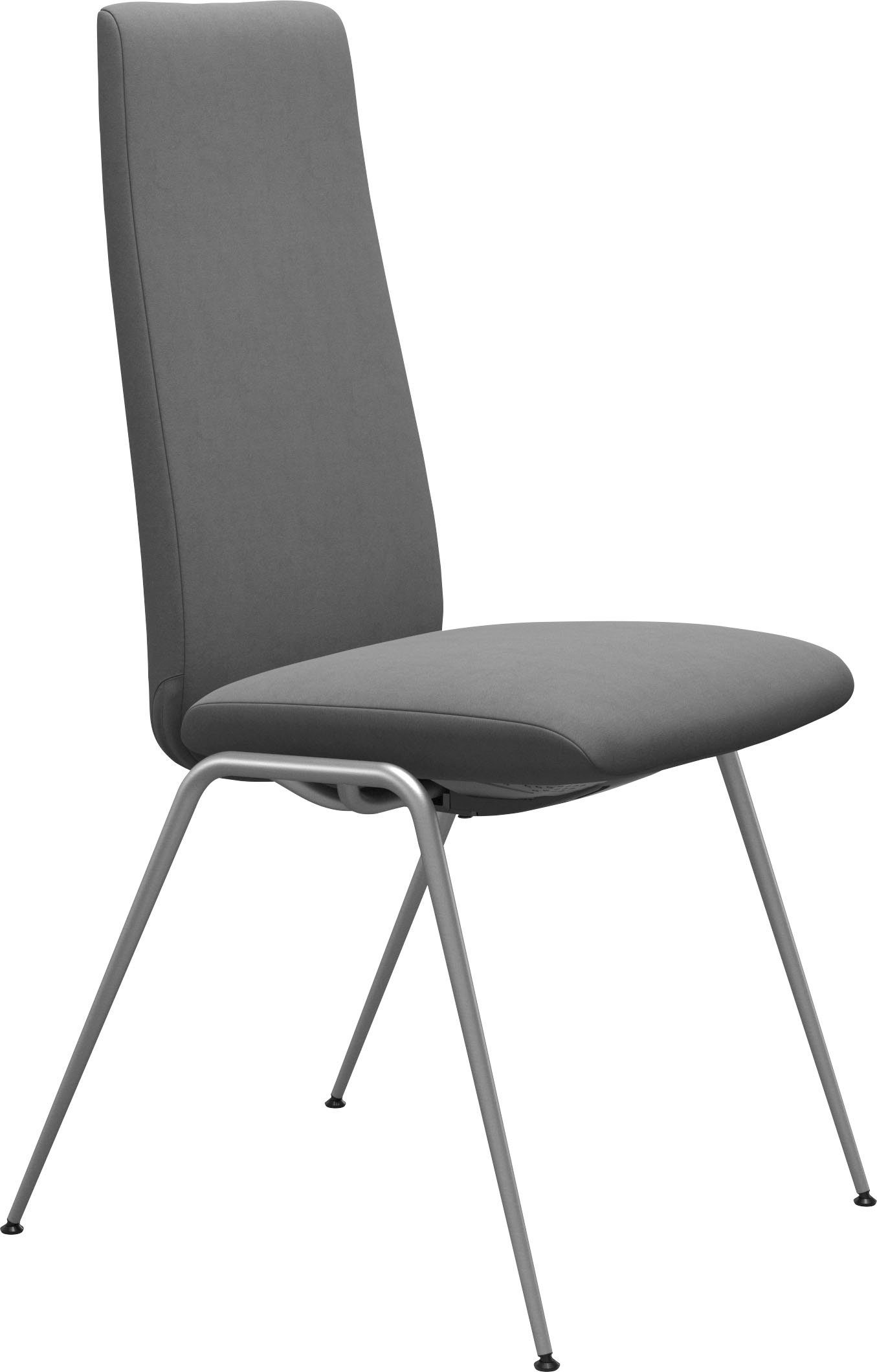 Größe matt in M, Stahl Chrom Laurel, High Beinen Stressless® mit Polsterstuhl aus Back,