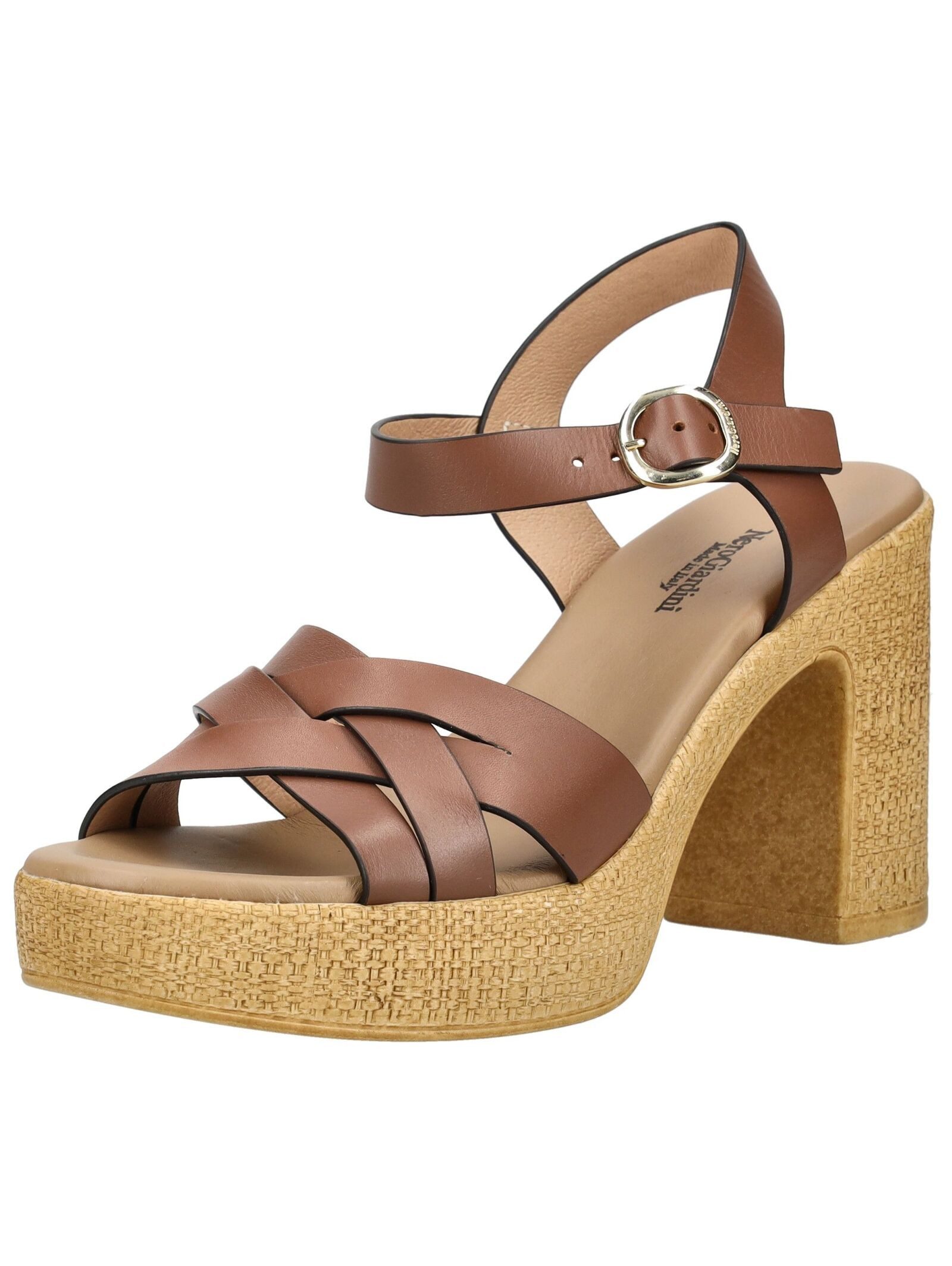 Nero Giardini Sandalen Leder High-Heel-Sandalette