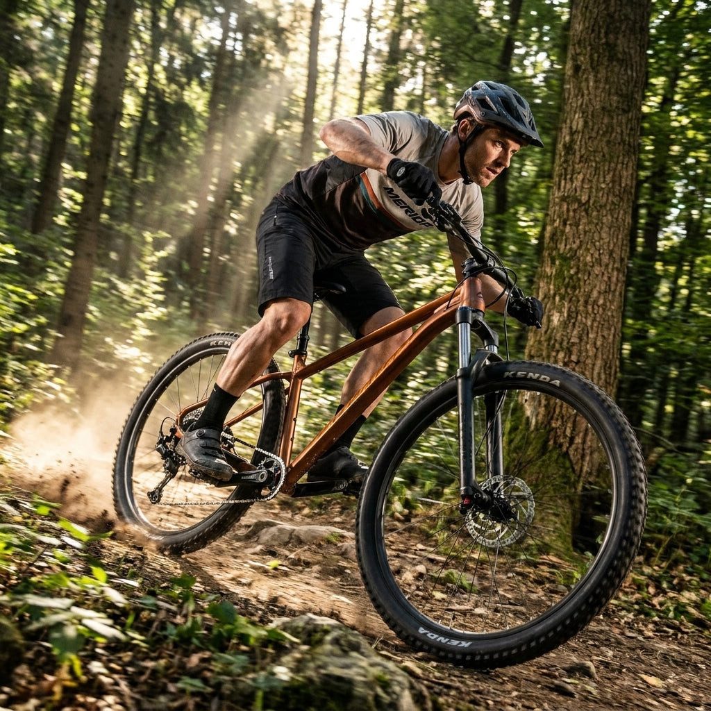 Merida Cityrad Merida BIG.TRAIL 400 I2 metal-bronze/kupfer M - modernes Trail-Hardtai