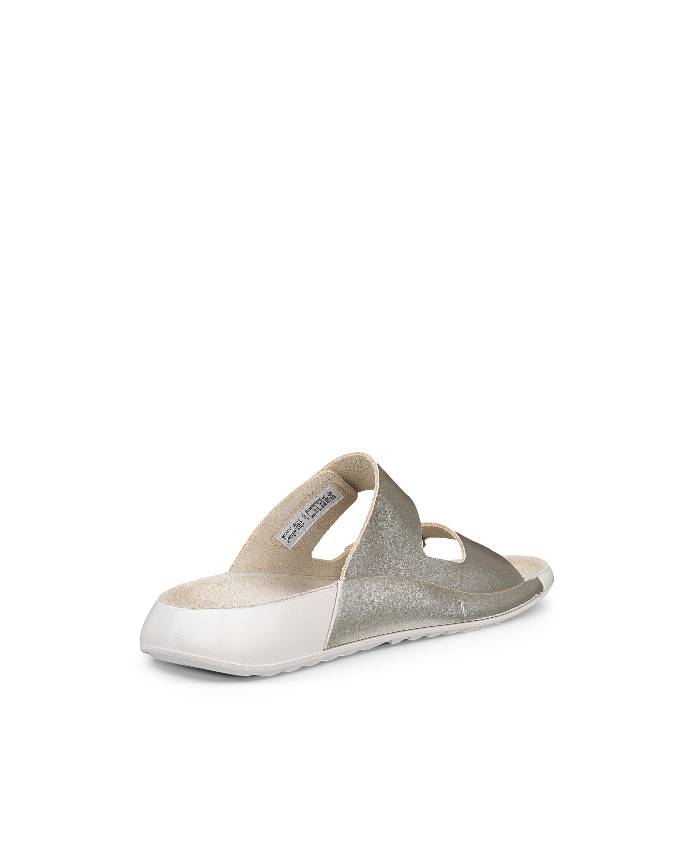 Ecco COZMO W Pantolette Sommerschuh, Schlappen mit zwei Klettverschlussriemen