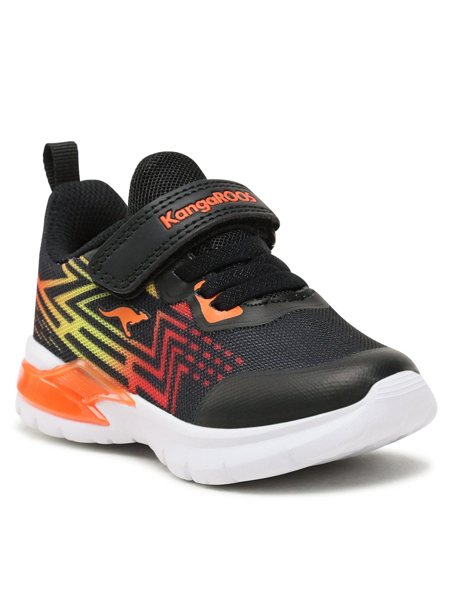 KangaROOS Sneakers K-Sl Arouser Ev 00012 000 5075 M Jet Black/Neon Orange Sneaker