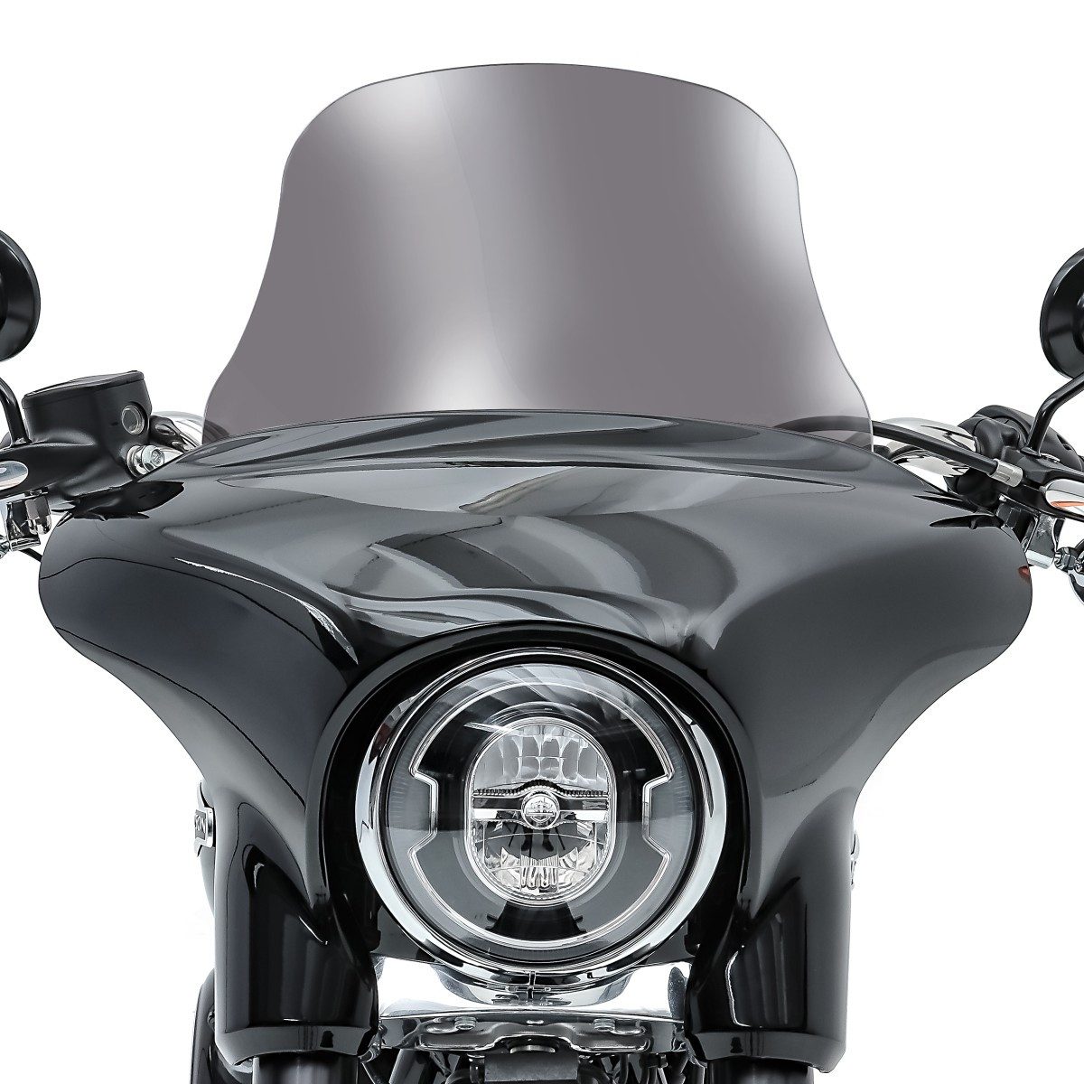 Motorradhelm-Visier Windschild für Harley Davidson Sport Glide 18-25 # L Windschutzscheibe