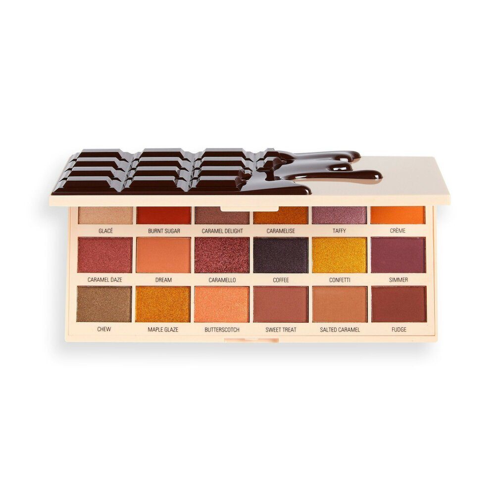 MAKE UP REVOLUTION Lidschatten I Heart Revolution Chocolate Lidschatten-Palette (18) Caramel Nudes