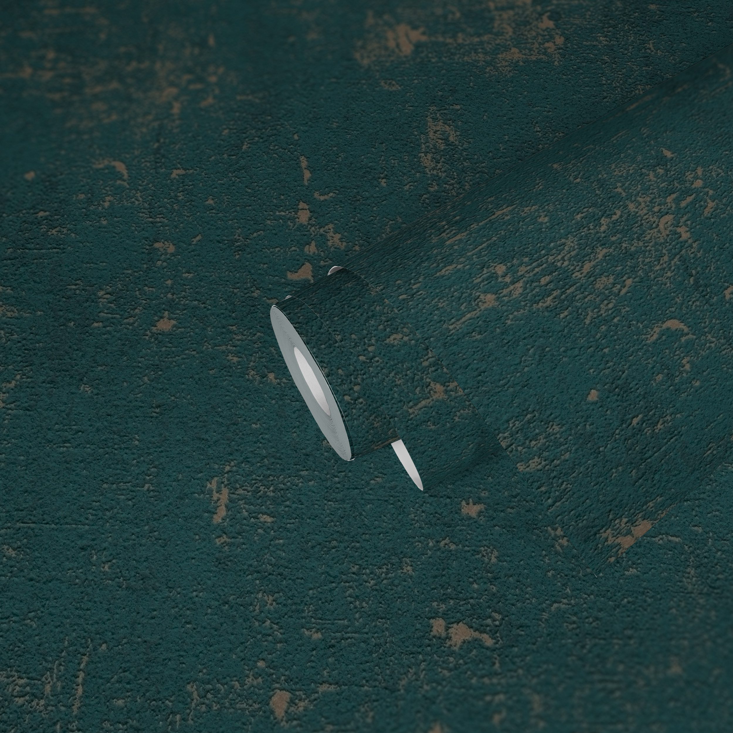 A.S. Création Vliestapete Jade 2 Struktur-Tapete Unitapete Putzoptik Putzoptik, strukturiert, leicht glänzend, (1 St), Vliestapete einfarbig für Schlafzimmer Küche Wohnzimmer Struktur Flur