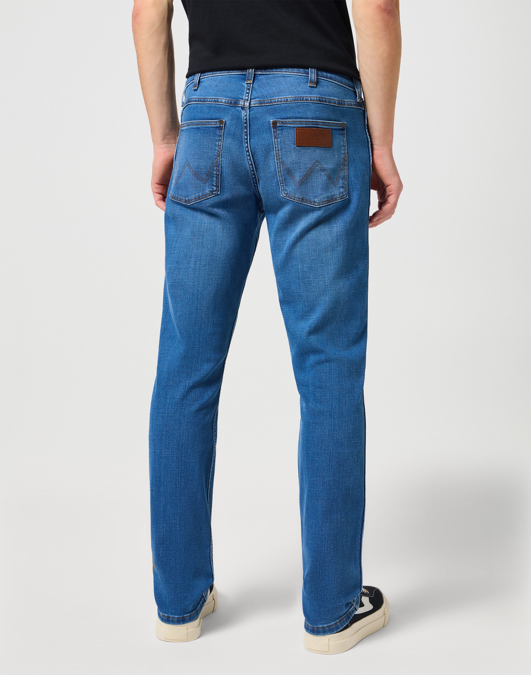 Wrangler Stretch-Jeans Greensboro Regular Straight fit günstig online kaufen
