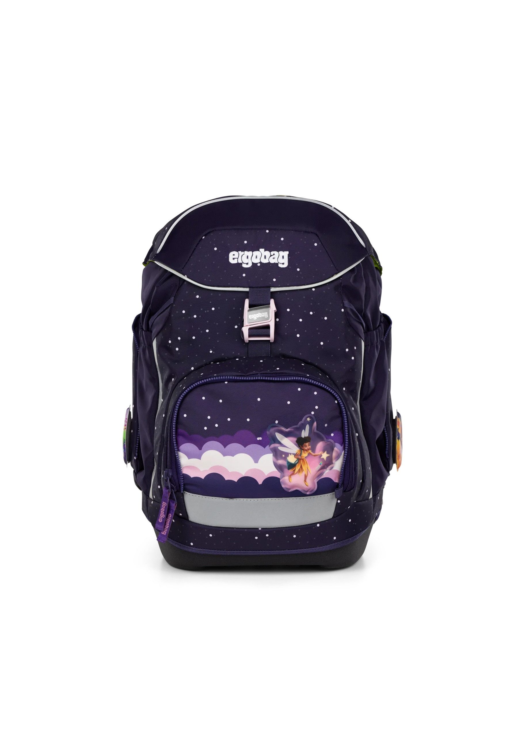 ergobag Schulranzen pack Set . (6-tlg., 6-teiliges Set), größenverstellbares Rückensystem