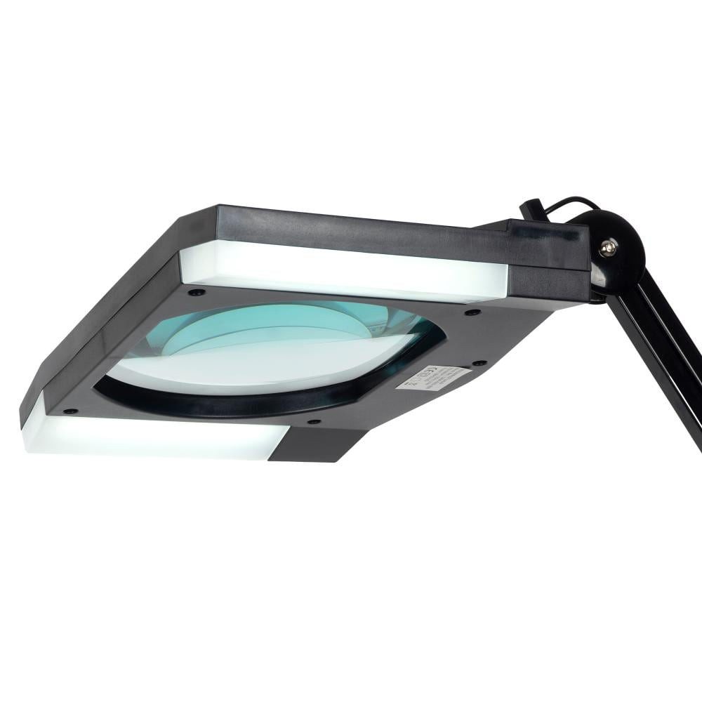 Semplix LED Arbeitslicht - LED Lupen-Lampe 3D Linse 189 x 157 mm / Tischklemme