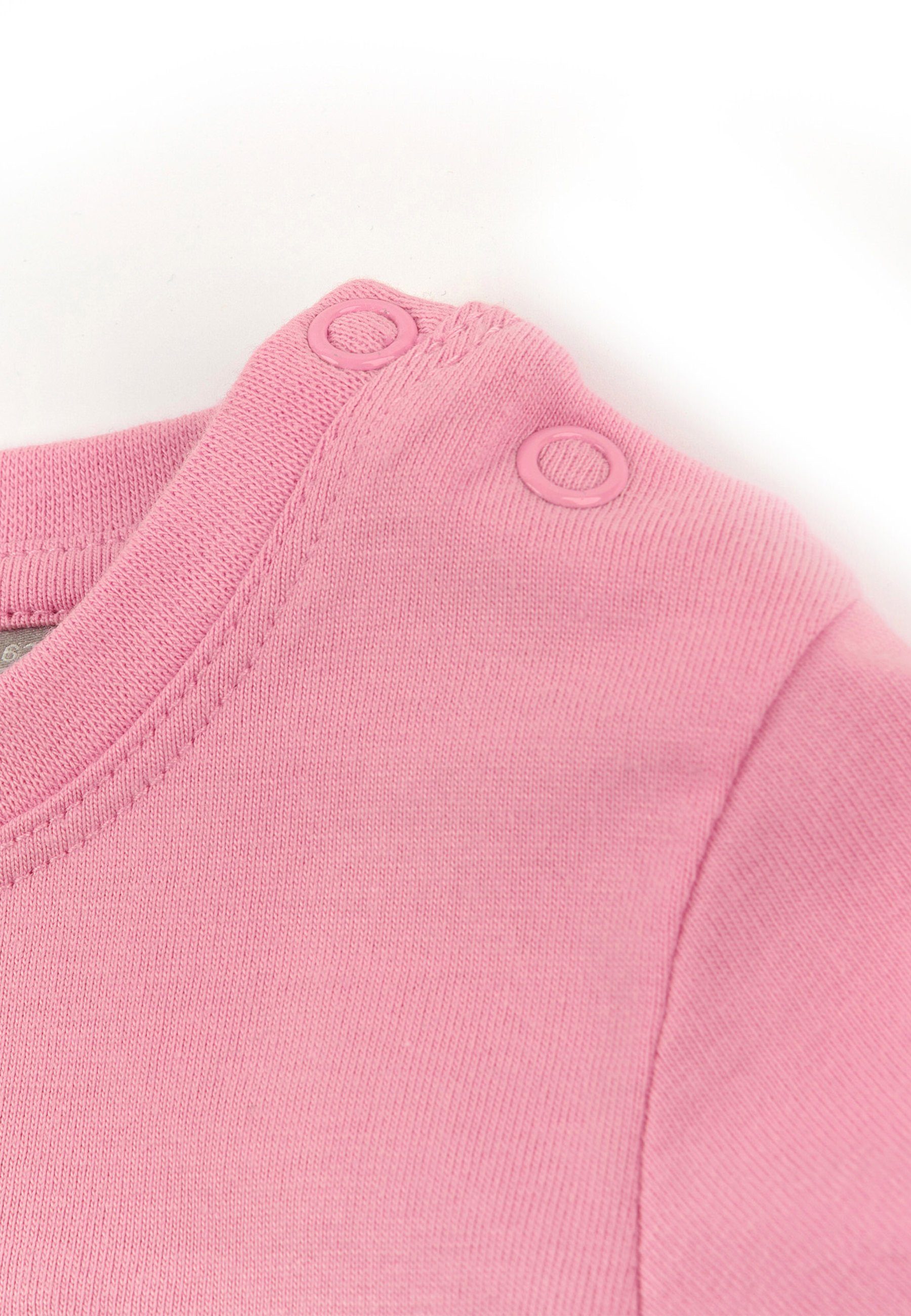 Baby Sommerkleid kurzarm Sommerkleid, Kleid (1-tlg) Sigikid pink