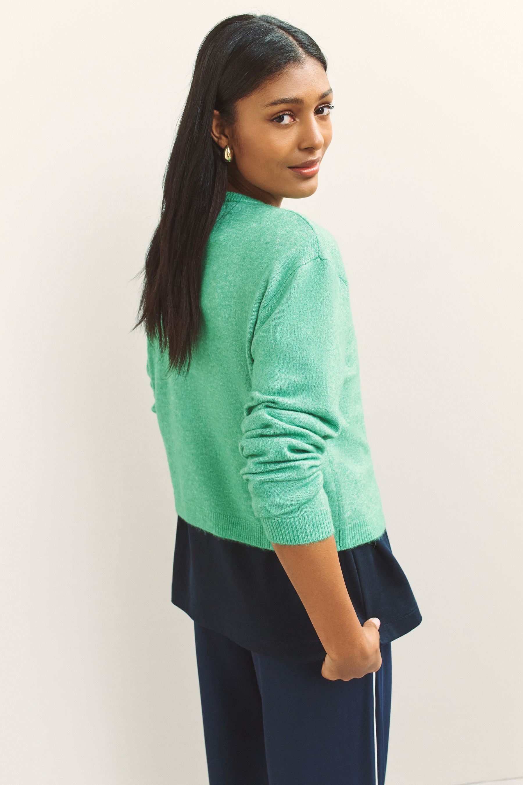 Next Cardigan Strickjacke mit Rundhalsausschnitt, Snoopy (1-tlg)