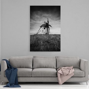 Hustling Sharks Leinwandbild Premium Wandbild als XXL Leinwandbild "Die Windmühle", in 7 unterschiedlichen Größen verfügbar