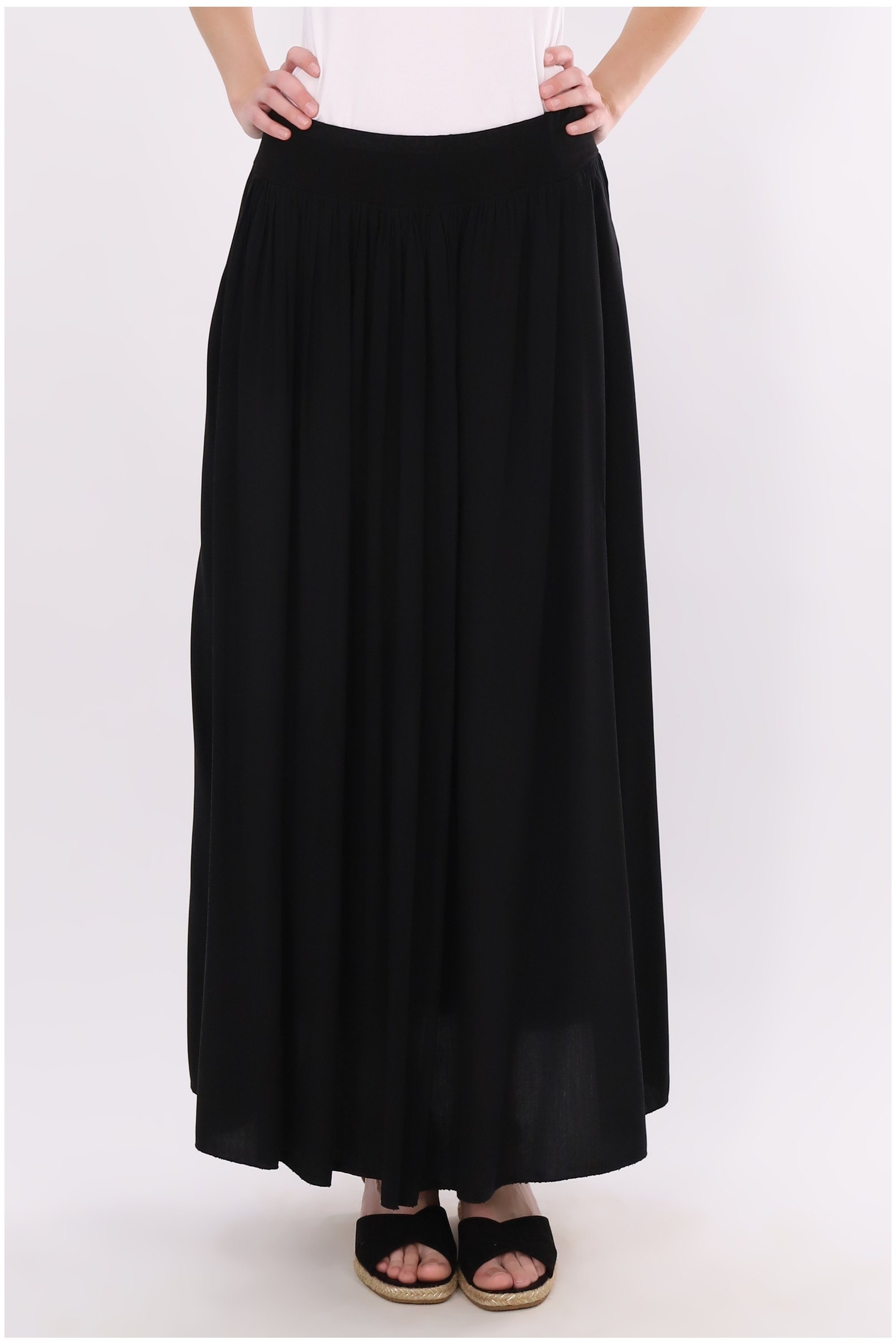 malito more than fashion Sommerrock 2203 leichter eleganter Sommer Rock günstig online kaufen