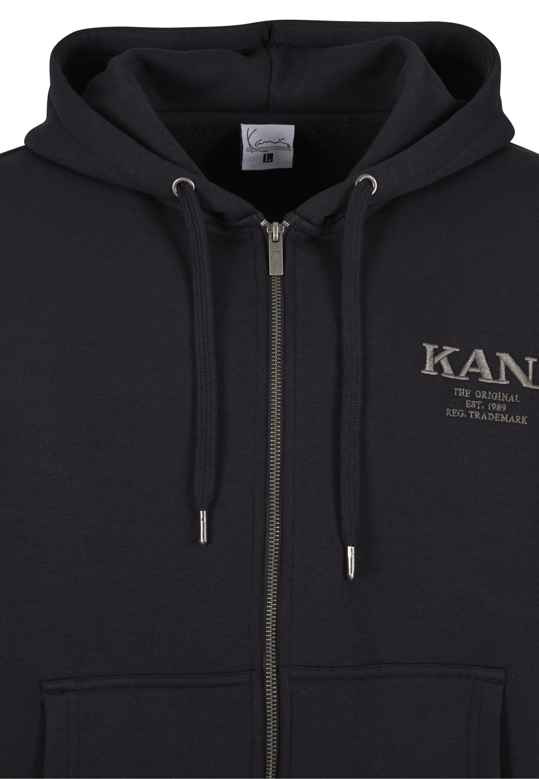 Karl Kani Kapuzenpullover Karl Kani Karl Kani Retro Rhinestone Boxy Full Zip Hoodie (1-tlg)