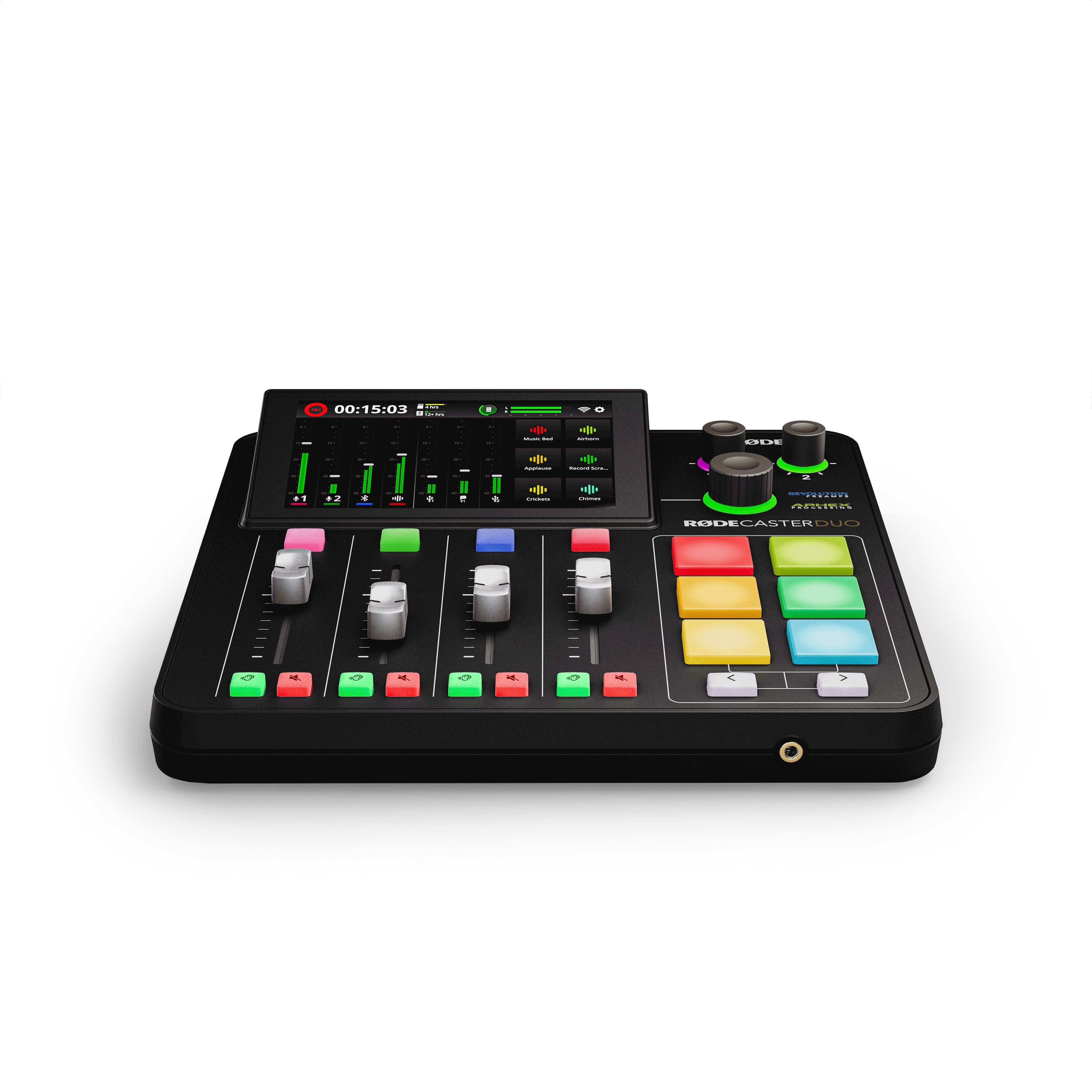 RØDE Rode Rodecaster Duo Audio Production Studio Digitales Aufnahmegerät – Bild 2 von 4