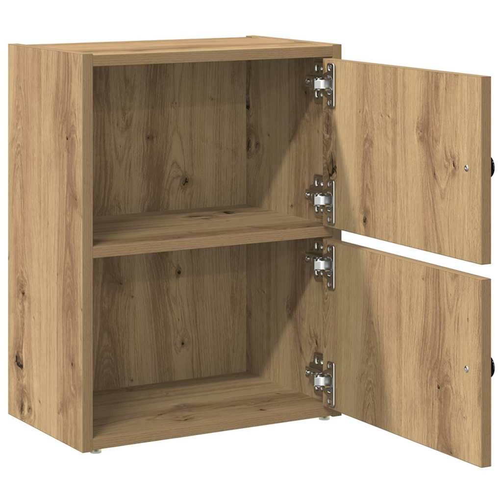 vidaXL Bücherregal Bücherregal Artisan-Eiche 40x24x52 cm Holzwerkstoff, 1-tlg. – Bild 5 von 5
