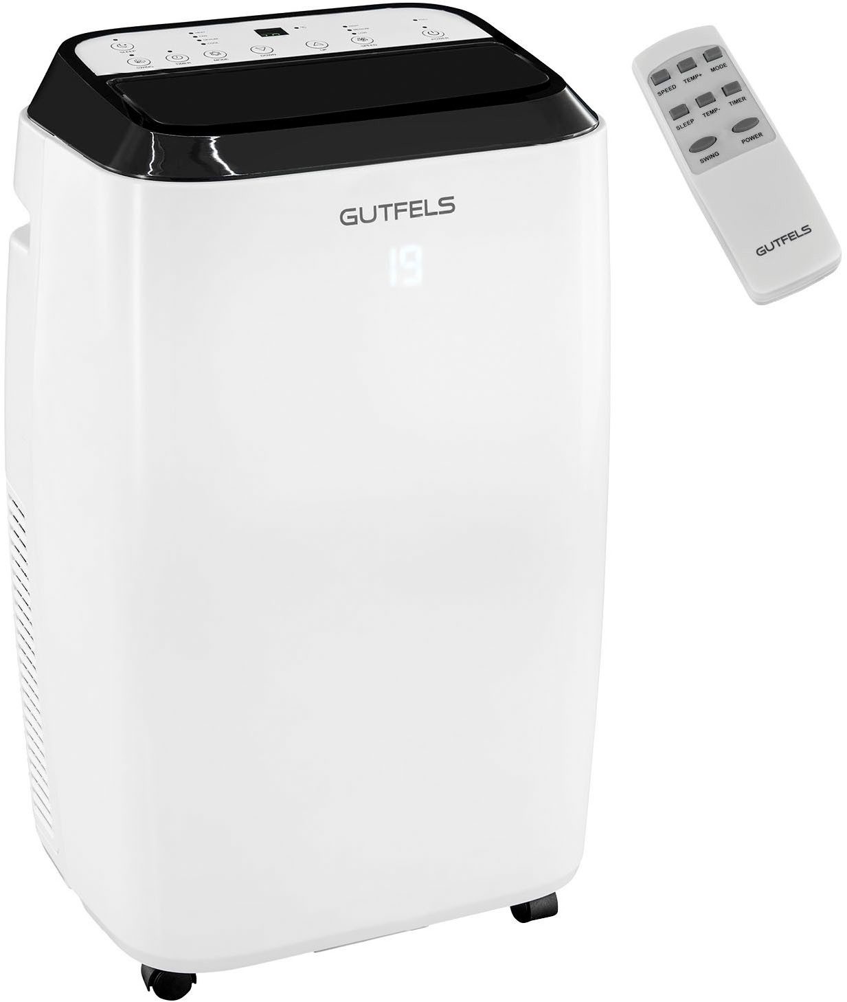 Gutfels 3-in-1-Klimagerät CM 80949 we, Luftkühlung, Entfeuchtung, Ventilation, geeignet für 30m² Räume