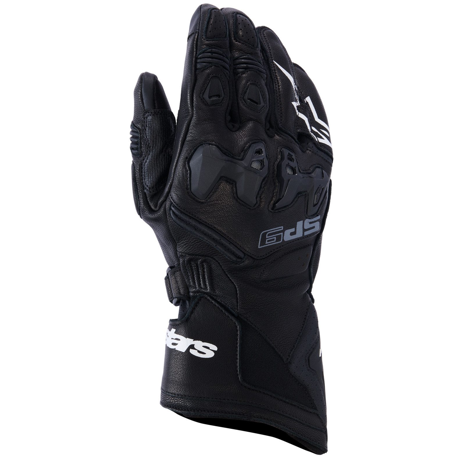 Alpinestars Motorradhandschuhe Alpinestars SP-9 Handschuhe Schwarz / Weiss S motorradhandschuhe für herren