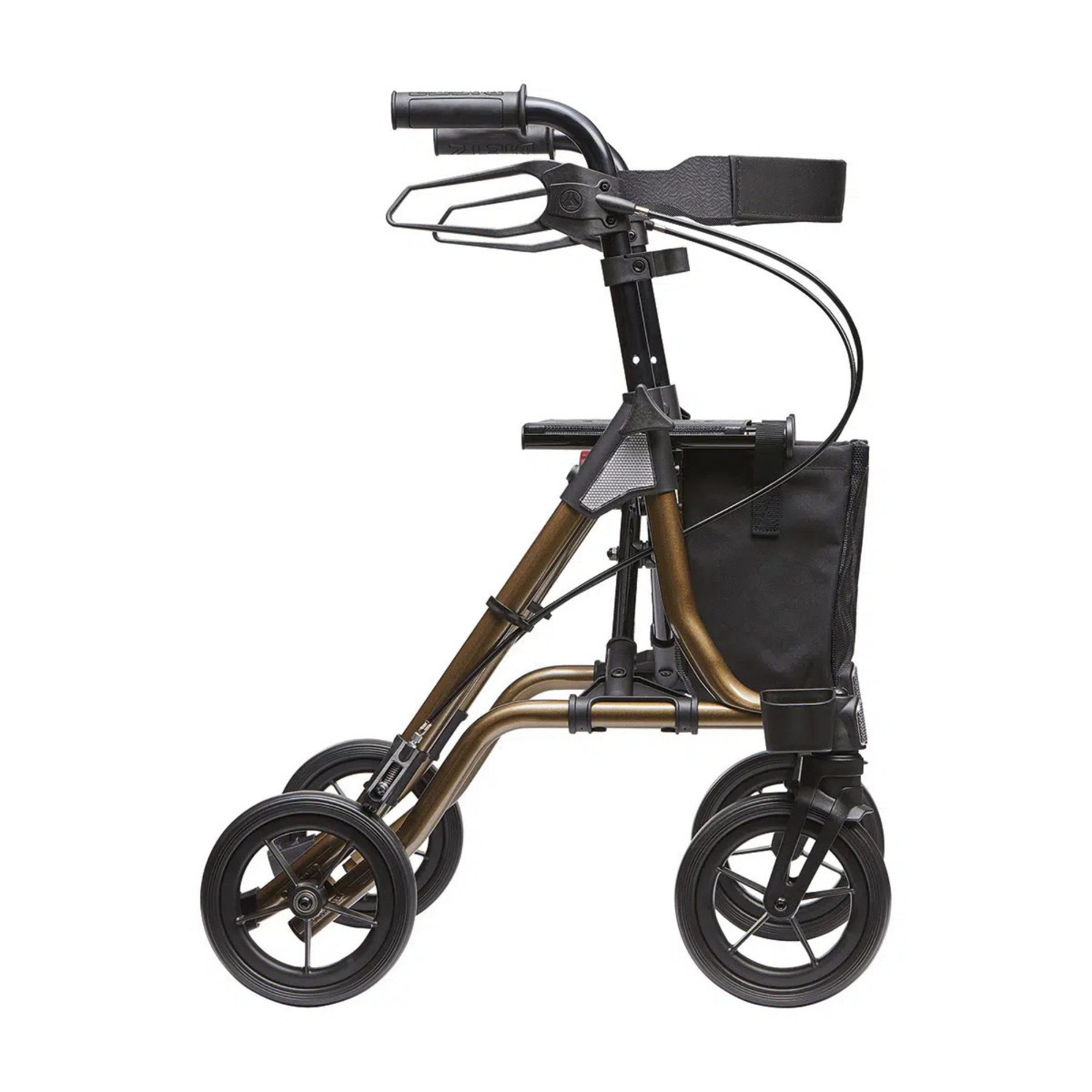 Dietz Rehab Rollator TAiMA S-GT - Leichtgewicht-Rollator – Nur 5,3 kg - bis 150 kg, Sitzhöhe 51 cm