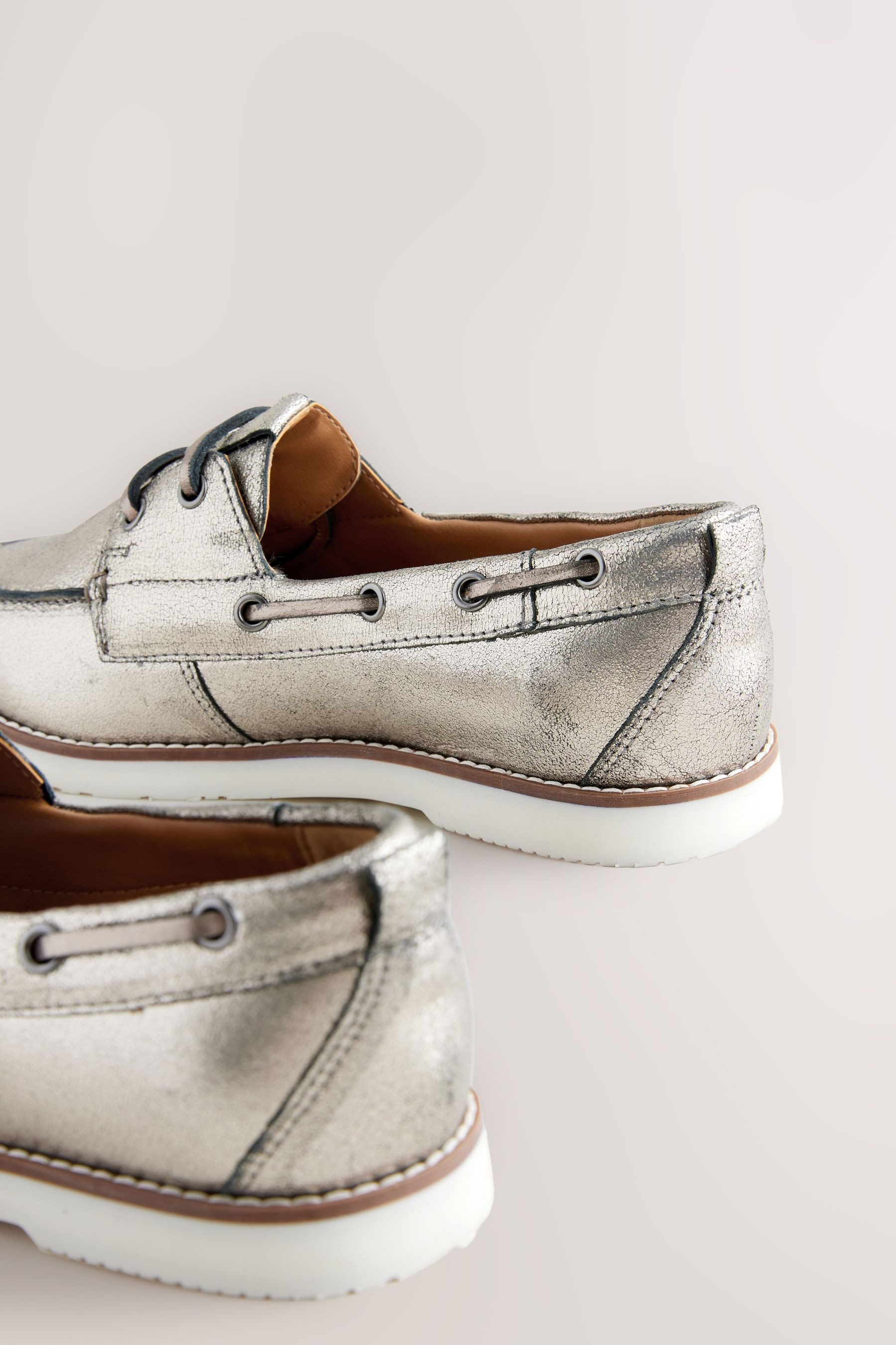 Next Forever Comfort® Leder-Bootsschuhe mit Schnürung Bootsschuh (1-tlg)