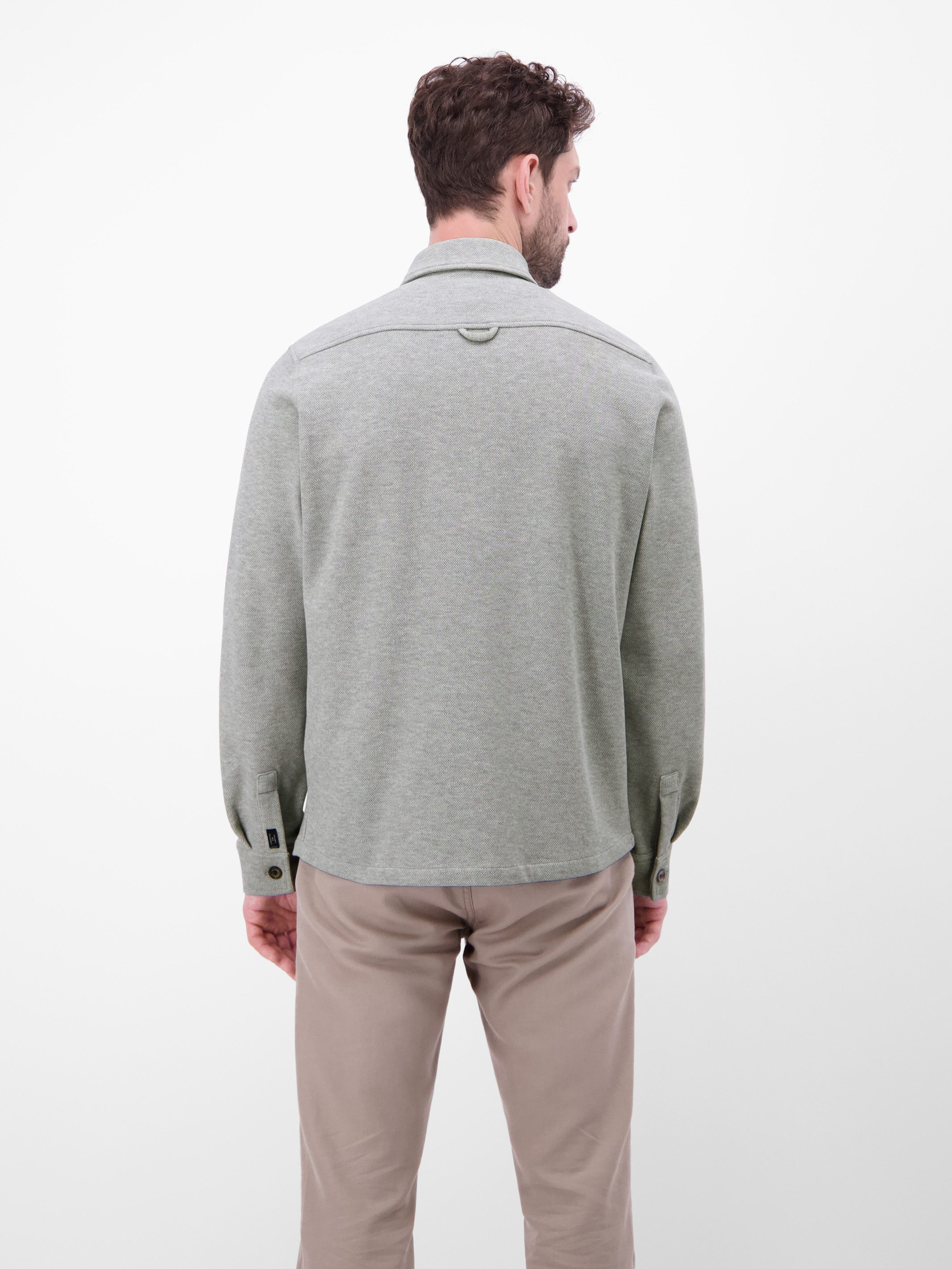 LERROS Hemdjacke Hemdjacke in Piqué-Qualität