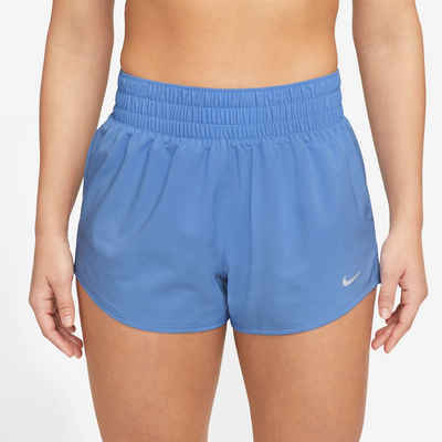 Nike Trainingsshorts DRI-FIT ONE WOMEN'S MID-RISE BRIEF-LINED SHORTS