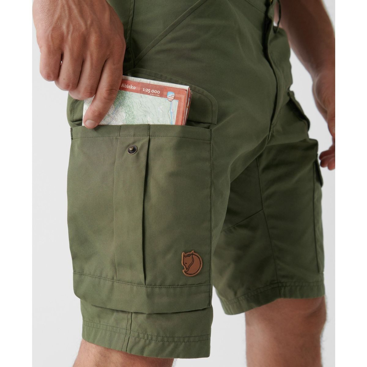 Fjällräven Shorts Barents Pro Shorts M Robuste Trekking-Shorts mit verstärktem Gesäß und praktischen Taschen