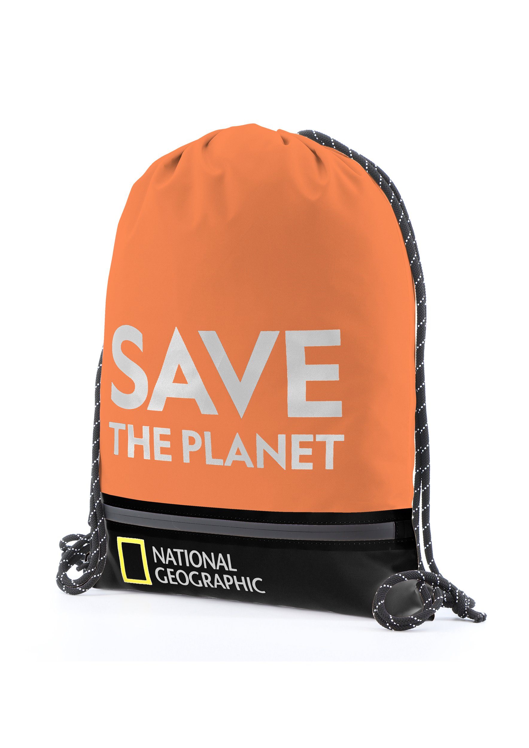NATIONAL GEOGRAPHIC Kulturbeutel Saturn, aus recycletem Polyester