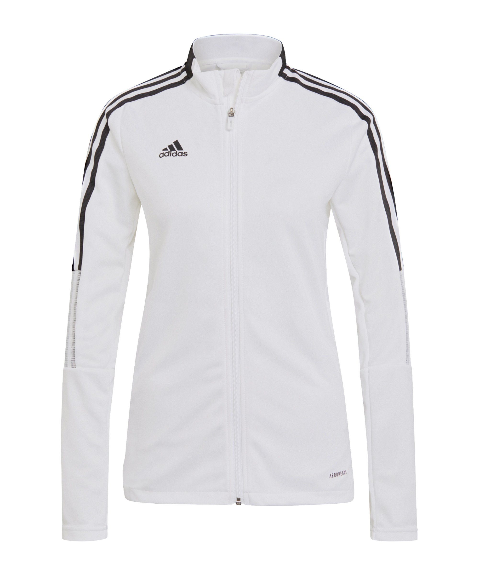 weiße adidas jacke damen