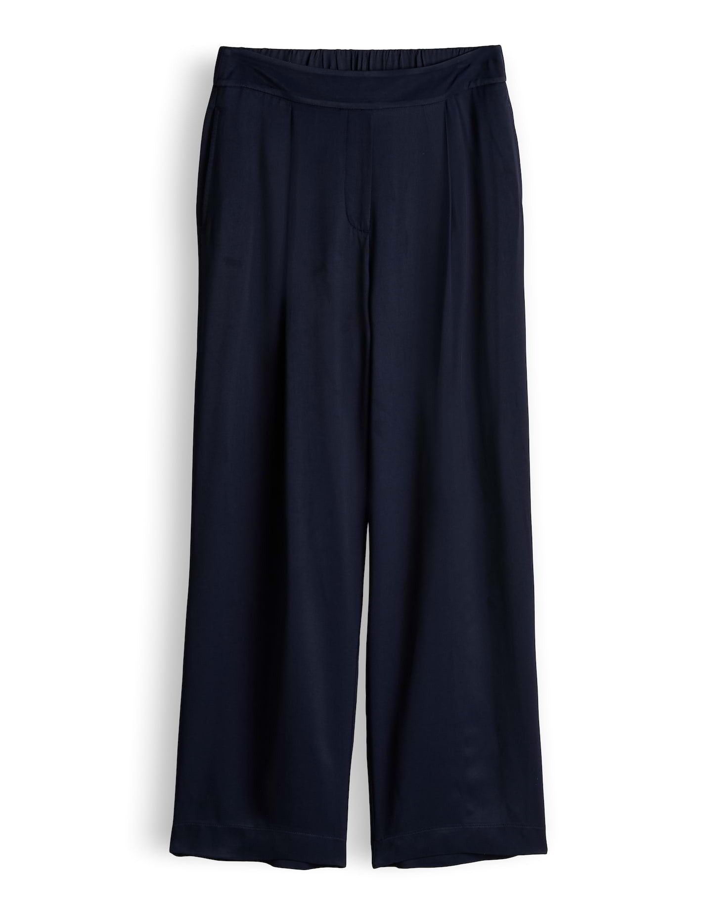 someday Stoffhose Cisilia pure aus Viskose mit Twillstruktur Relaxte City Pants mit Bundfalten