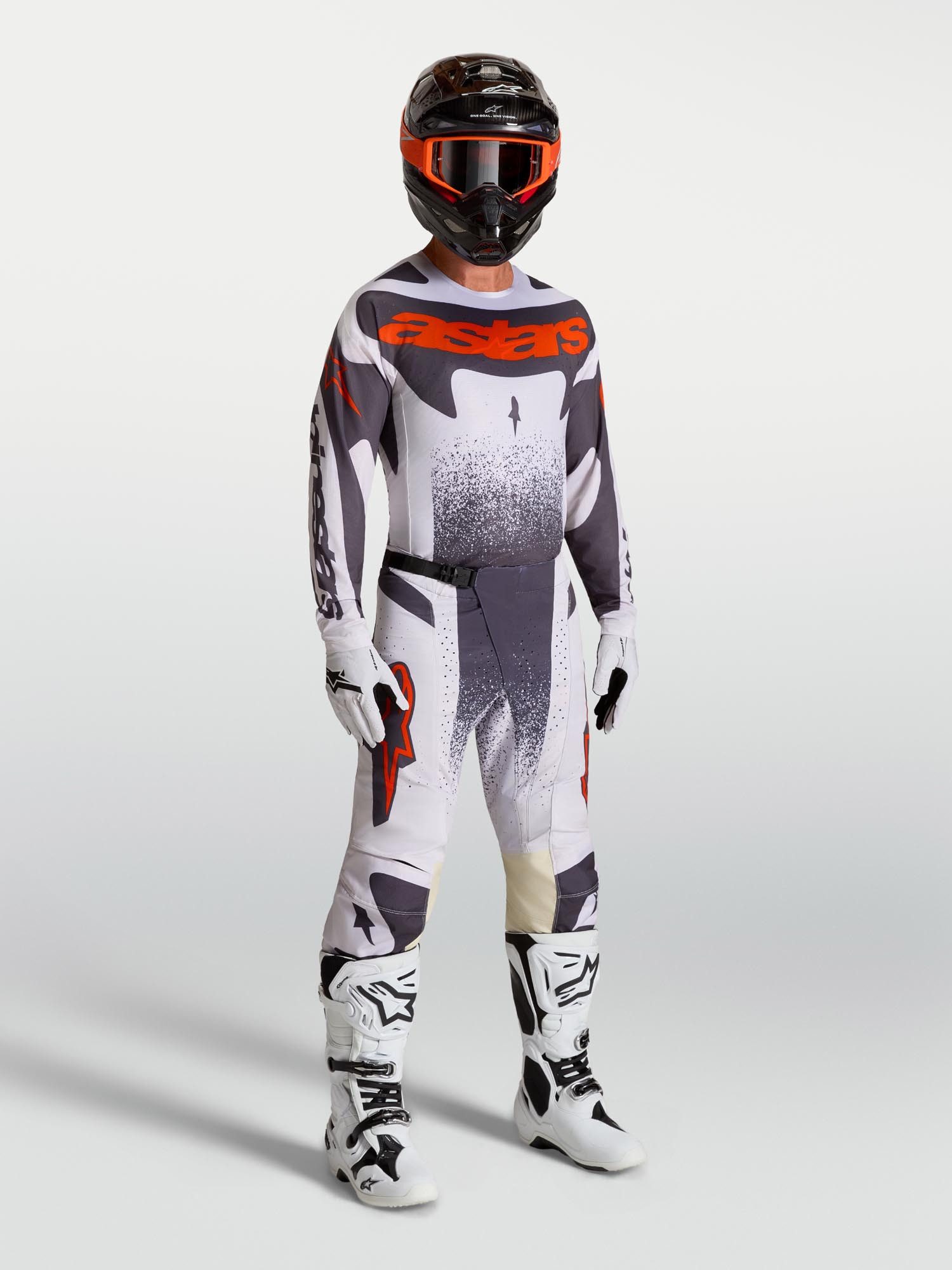 Alpinestars Motorradhose Techstar Swan Motocross Hose Perforiert