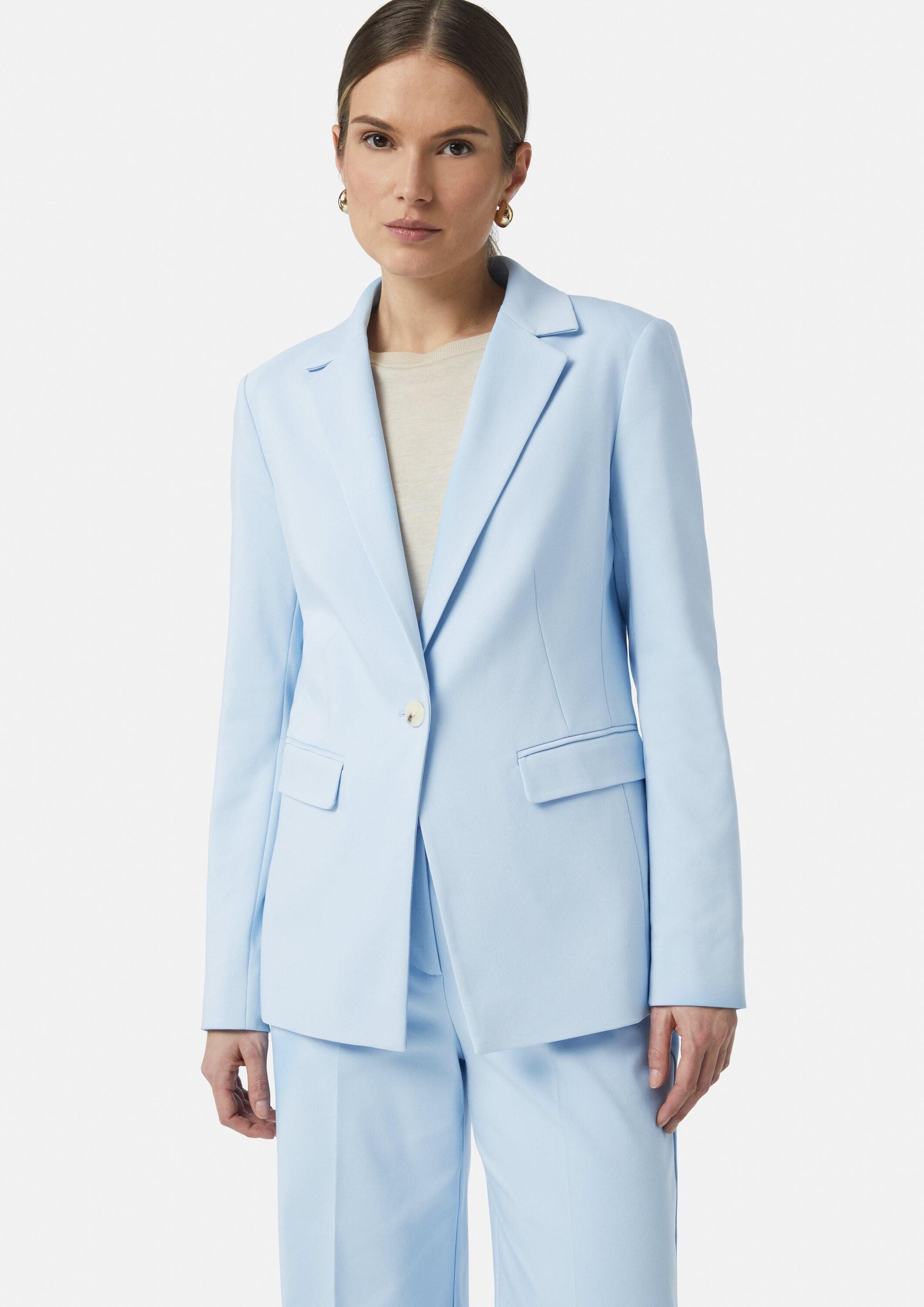 comma Jackenblazer Indoor-Blazer Antaillierter Blazer mit Pattentaschen günstig online kaufen