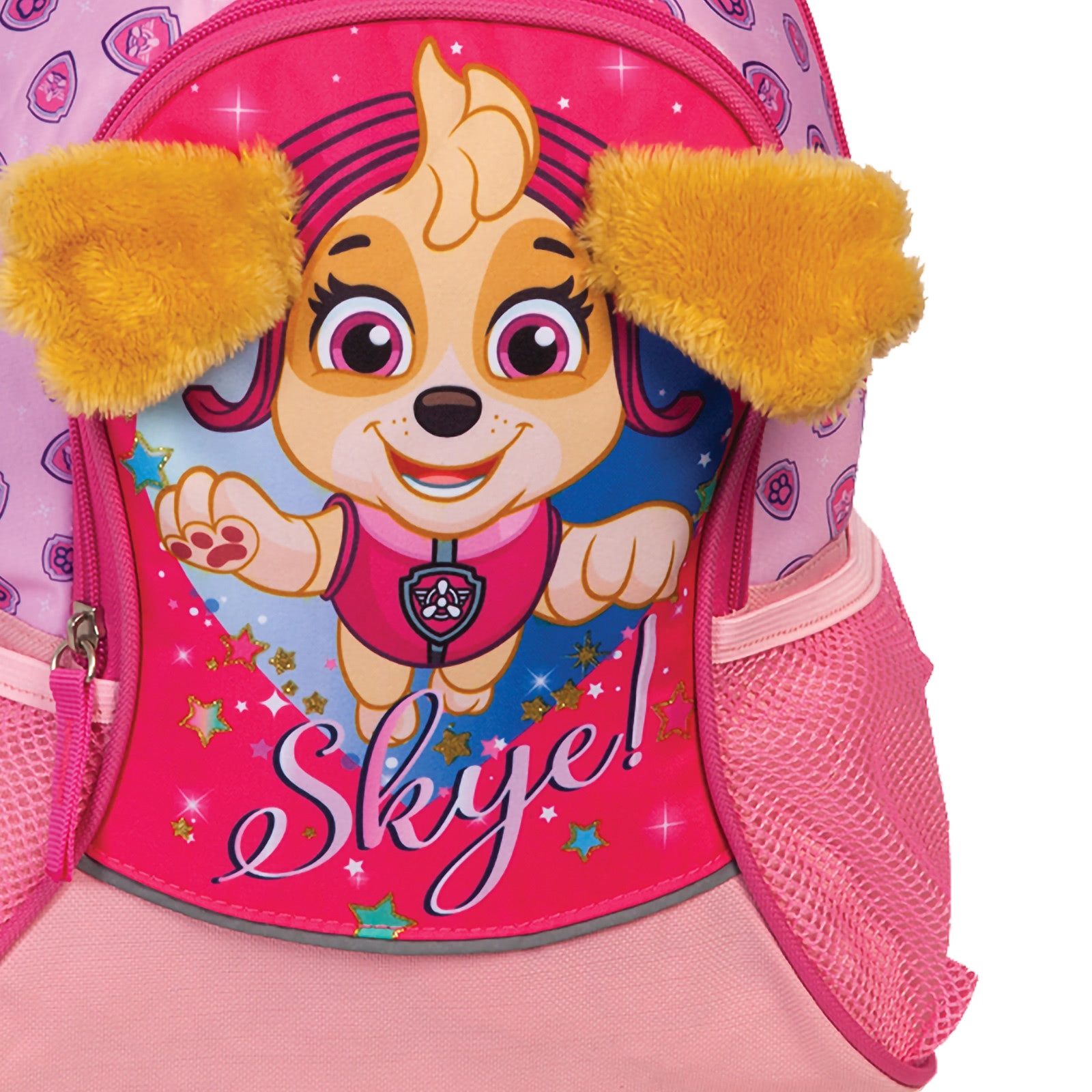 fabrizio® Rucksack Fabrizio Rucksack Kinder Skye Paw Patrol, Kinderrucksack Polyester, rosa ca. 35cm hoch, Skye Paw Patrol