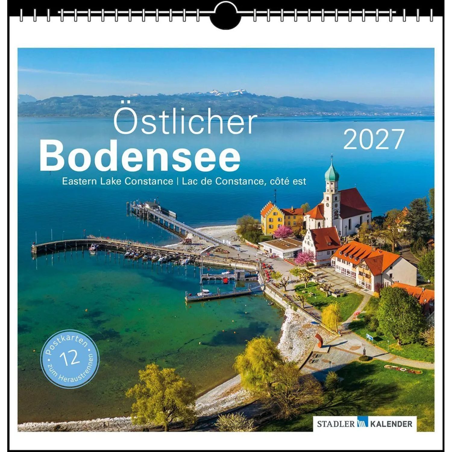 Stadler Wandkalender Östlicher Bodensee 2027