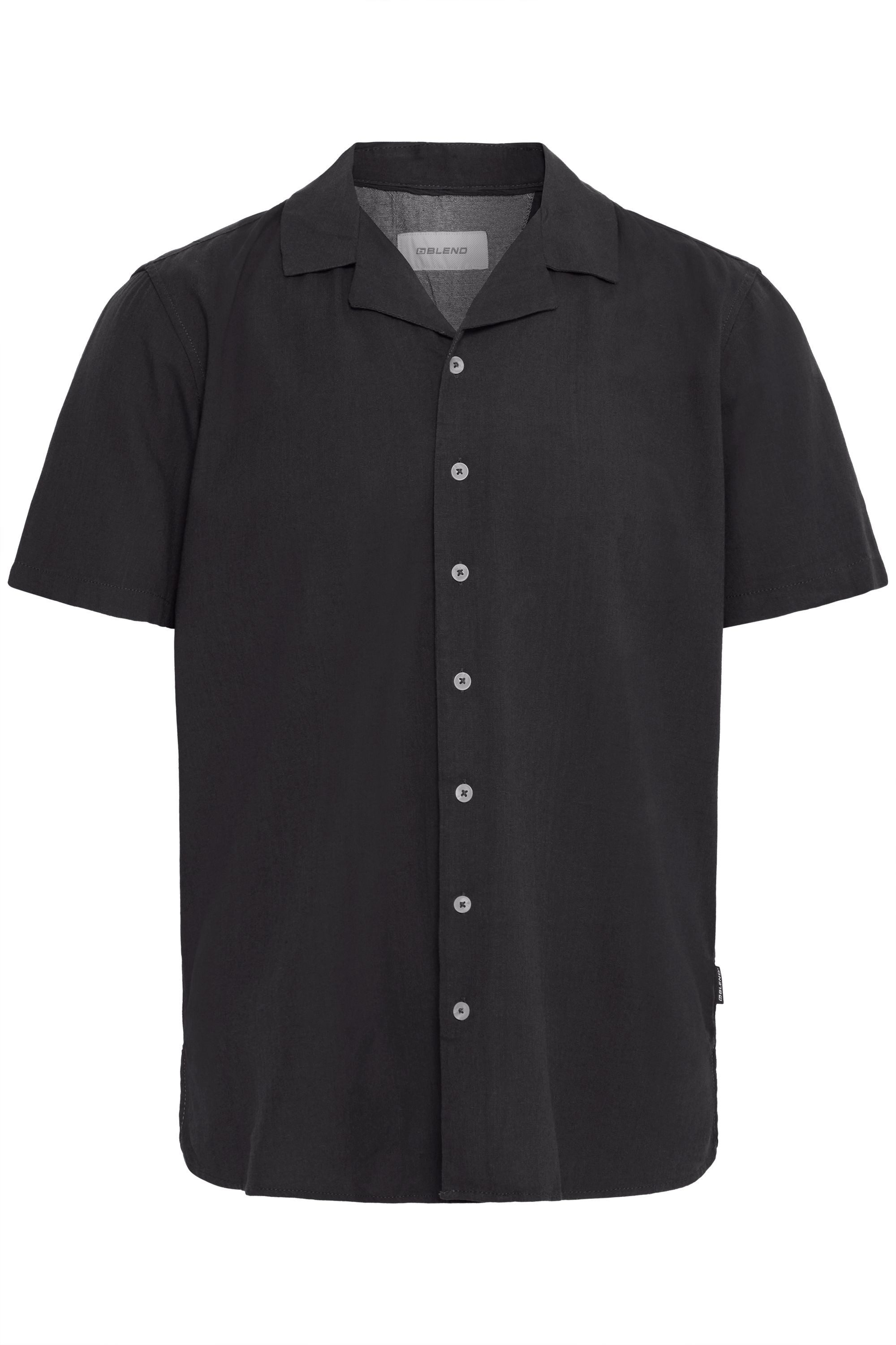 Blend Kurzarmhemd BHBobby Lässiges Kurzarmhemd mit Cuba Kragen günstig online kaufen