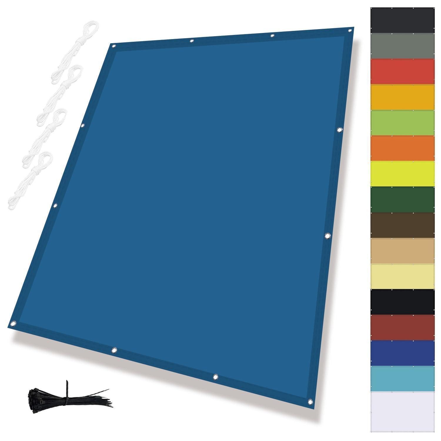 LuxusKollektion Sonnensegel Sonnenschirm Segel Blau 1x2.2m