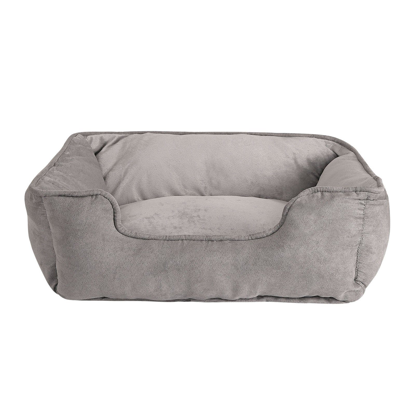 lionto Tierkissen 2-in-1 Hundebett in Wildlederoptik, günstig online kaufen