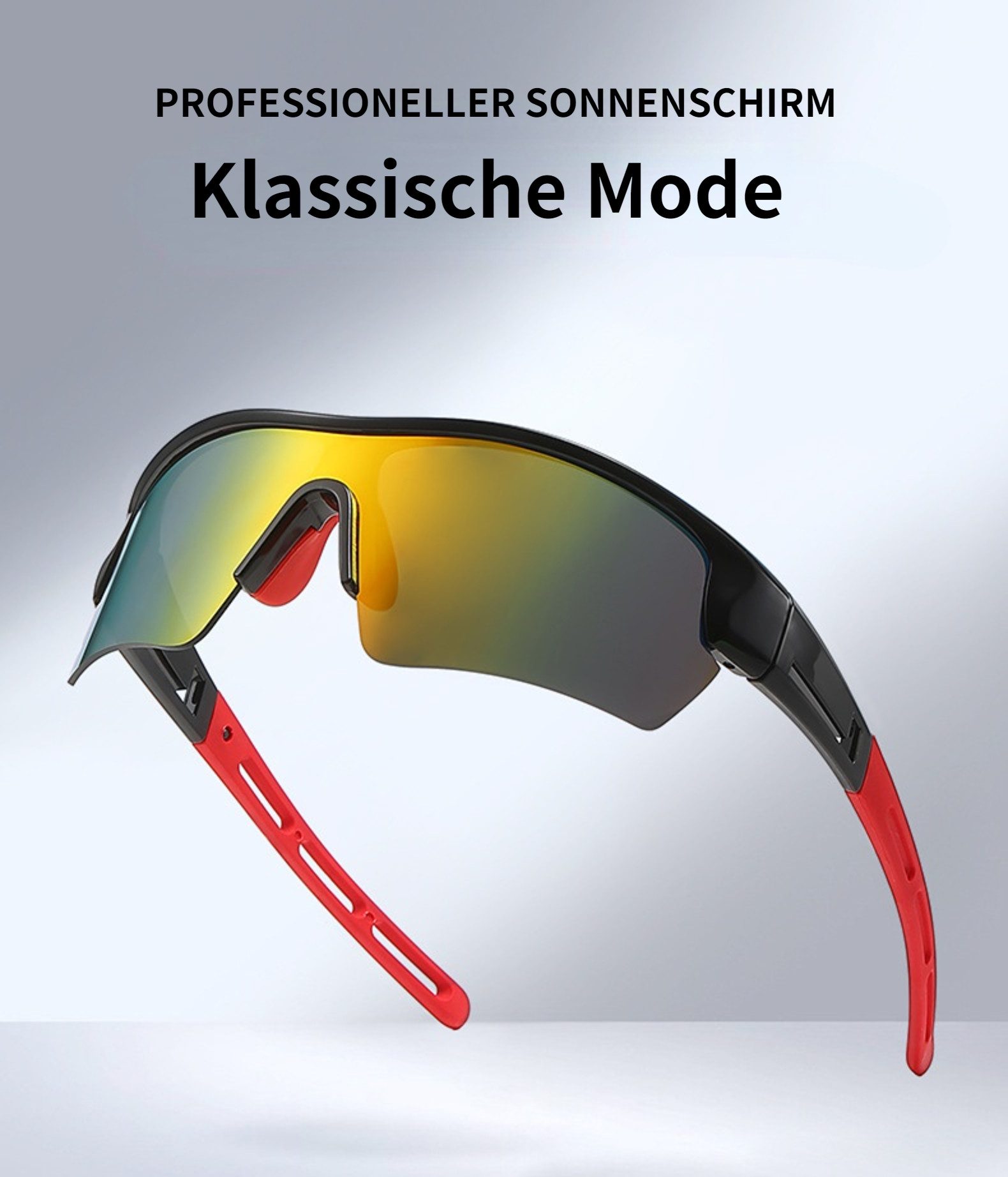 Blusmart Sonnenbrille Winddichte Brille für Outdoor-Radsport (Sport-Sonnenb günstig online kaufen