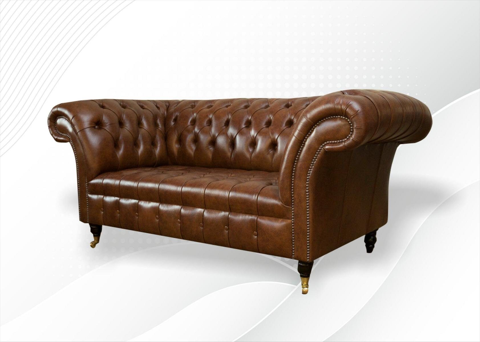 Sofa Couchen Chesterfield-Sofa, #325 Neu Chesterfield Polster Designer Sitzer Sofa 2 JVmoebel