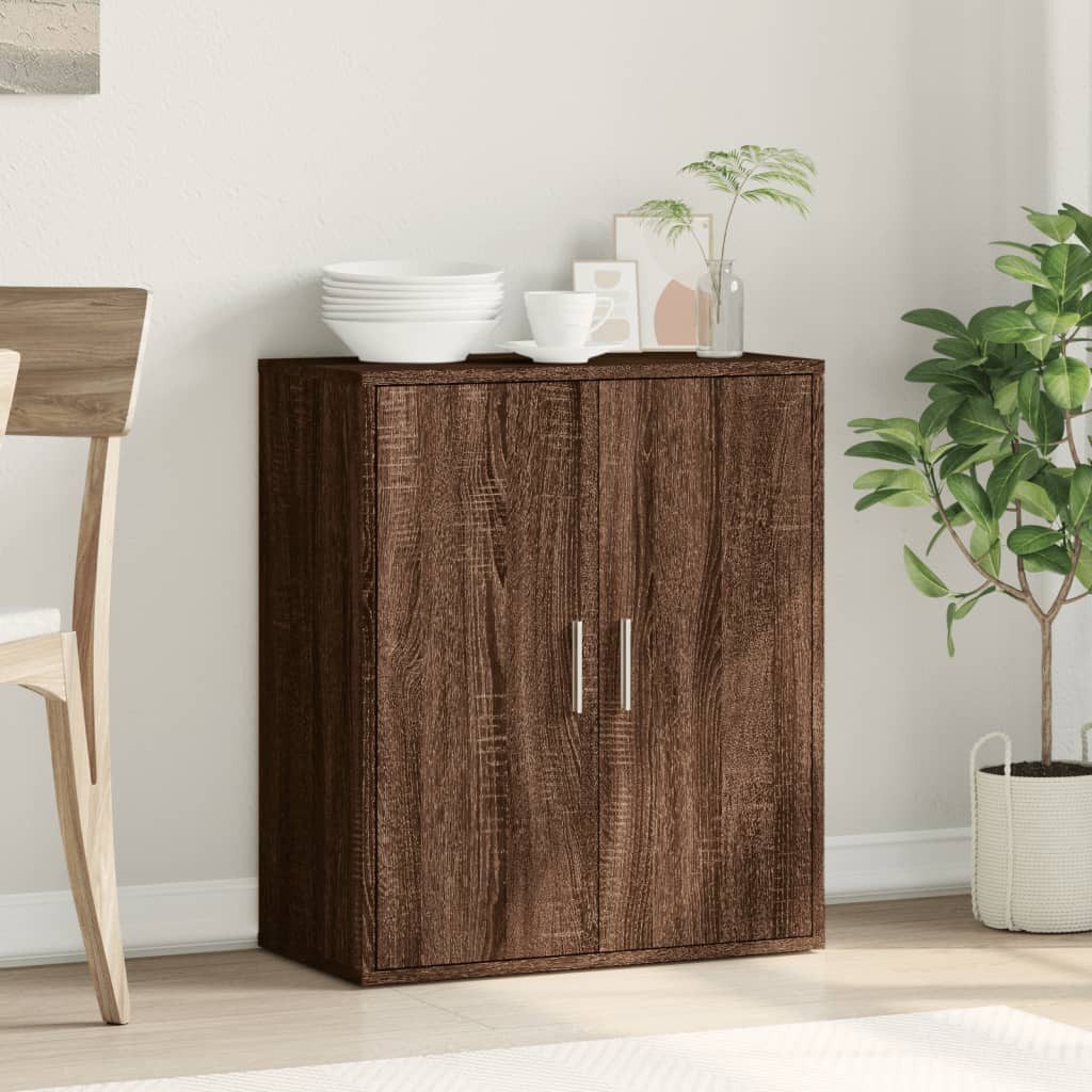 vidaXL Sideboard Sideboard Braun Eichen-Optik 79x38x80 günstig online kaufen