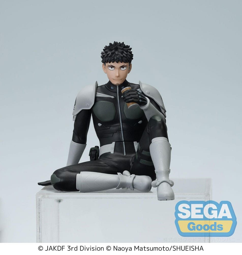 Sega Merchandise-Figur Kaiju No. 8 PM Perching PVC Kafka Hibino Break Time 8 cm