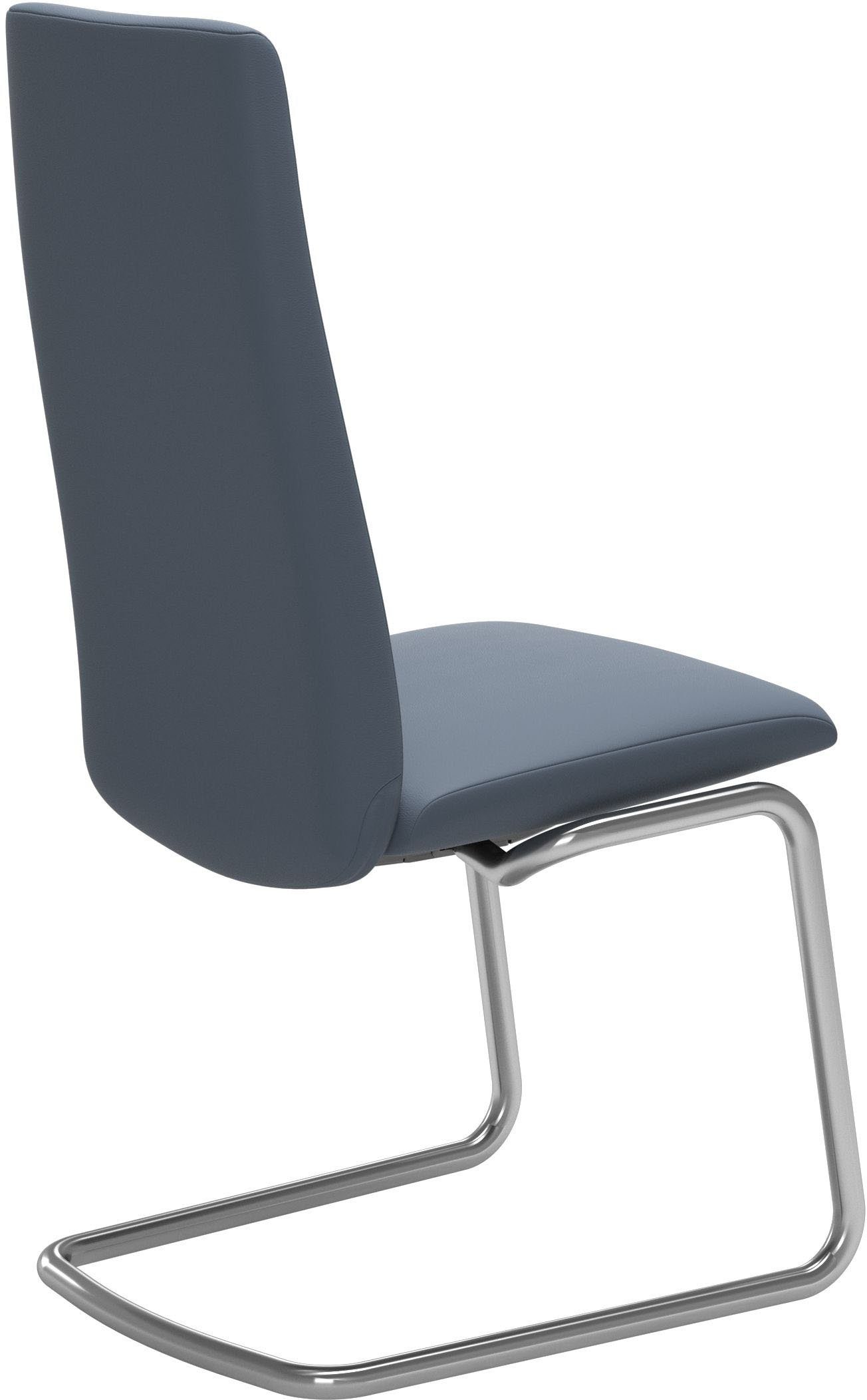 Chrom Laurel, Größe Stressless® Polsterstuhl glänzend mit High Stahl in Back, aus Beinen M,