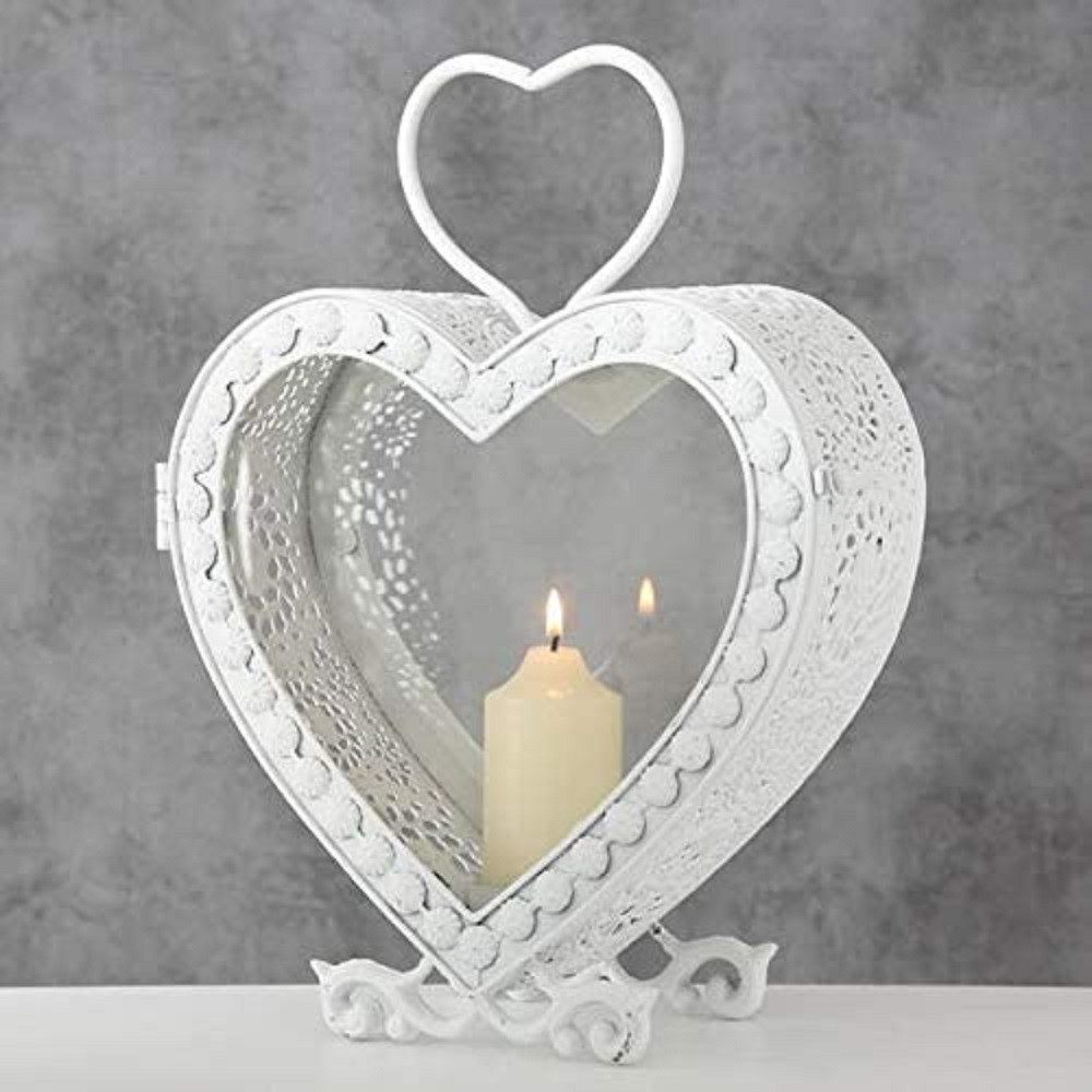 BOLTZE GRUPPE GmbH Kerzenlaterne Laterne Herz Windlicht zum Aufhängen Metal günstig online kaufen