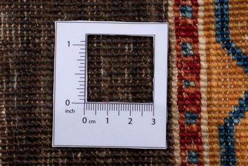Orientteppich Ziegler - 197 x 73 cm - dunkelbraun, morgenland, rechteckig, Höhe: 6 mm, Wohnzimmer, Handgeknüpft, Einzelstück mit Zertifikat