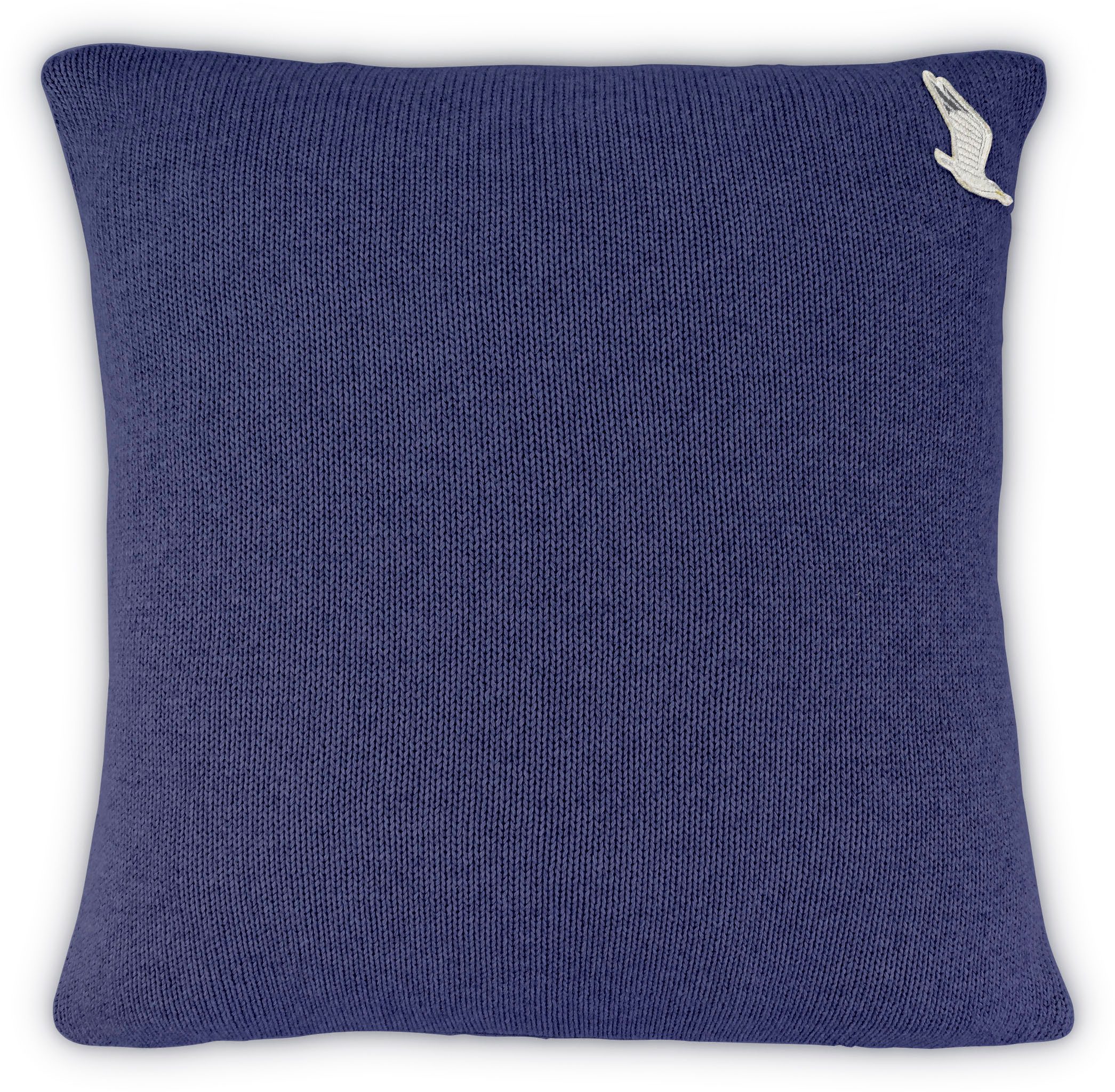 Möve Dekokissen Cozy Kissenhülle Strick, aus 100% Baumwolle