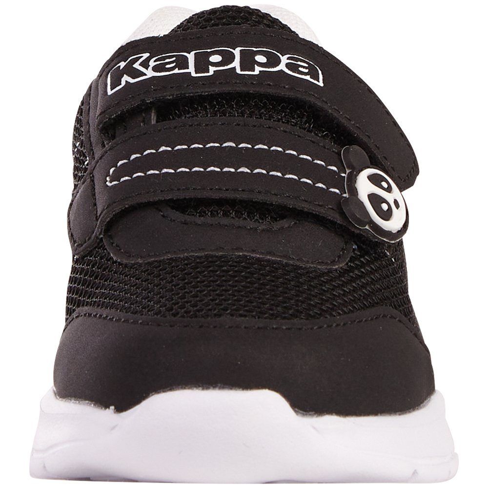 Kappa black-white besonders - niedlichen Klettschuh Tierapplikationen mit kindgerecht: